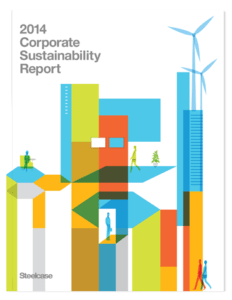 Steelcase Sustainability Report 2014 - Publication Design