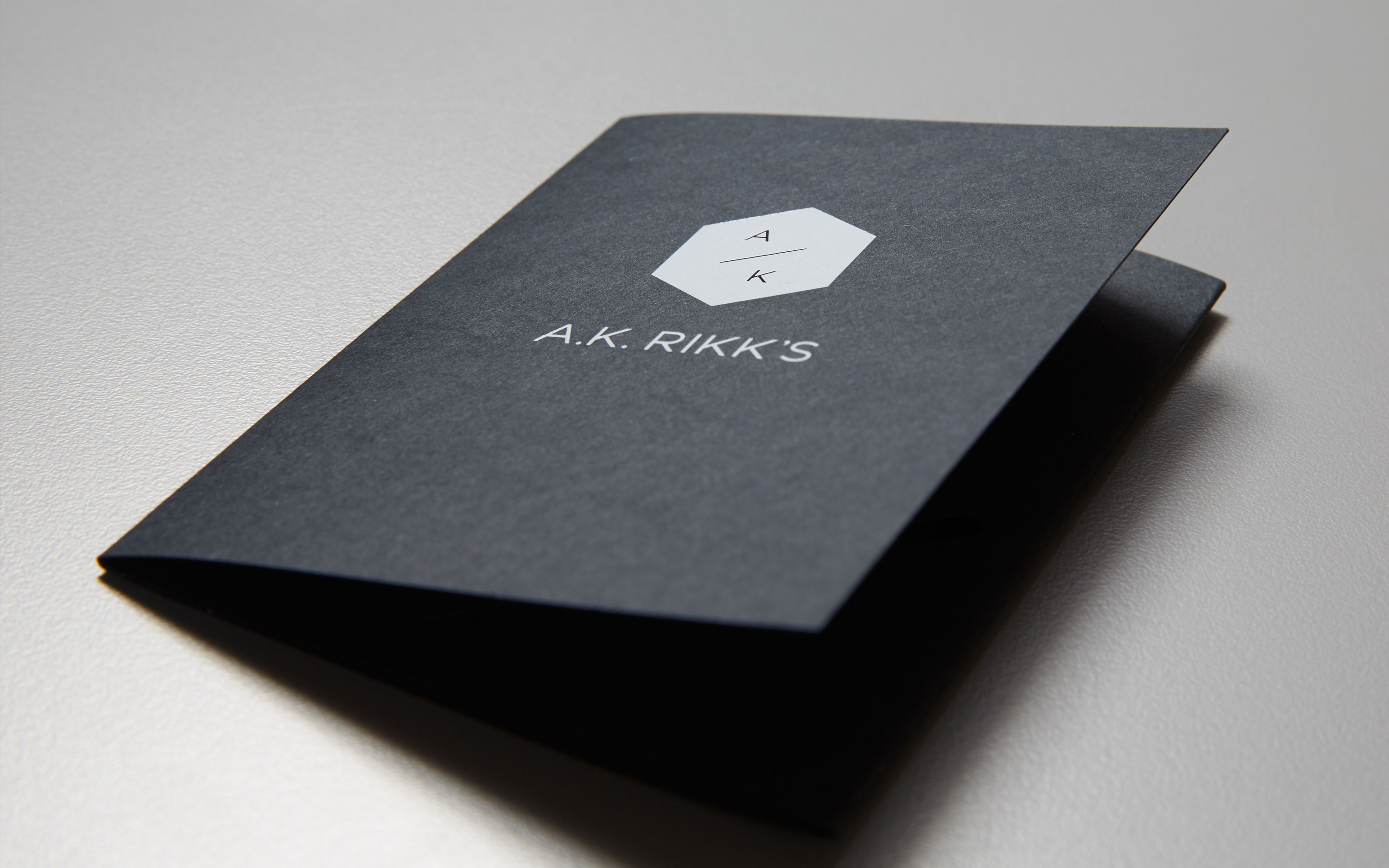 A.K. Rikk's Branding - Recept Folder